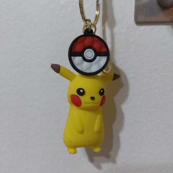 Adorable Pokemon Character Pikachu KeyChain Pocket Monster - Picture 2 of 5